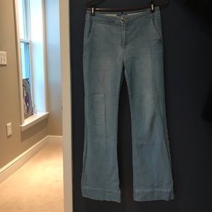 Anthropologie flare jeans